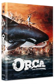 Orca, der Killerwal (Limited Mediabook, Blu-ray+DVD, Cover A) (1977) [Blu-ray] 