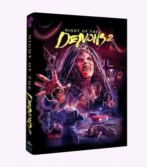 Night of the Demons 2 (Limited Mediabook, Cover C, 2 Discs) (1994) [Blu-ray] 