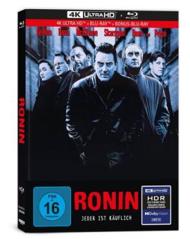Ronin (Limited Mediabook, 4K Ultra HD+2 Blu-ray's) (1998) [4K Ultra HD] 