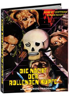 Die Nacht der Rollenden Köpfe (Limited Mediabook, Cover A) (1972) [FSK 18] [Blu-ray] 