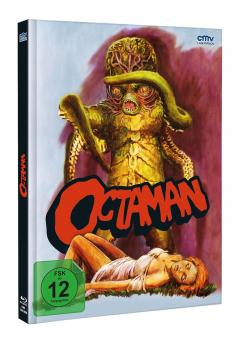 Octaman - Die Bestie aus der Tiefe  (Limited Mediabook, Blu-ray+DVD, Cover B) (1971) [Blu-ray] 