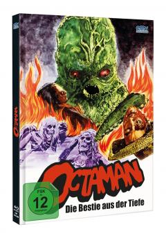 Octaman - Die Bestie aus der Tiefe  (Limited Mediabook, Blu-ray+DVD, Cover A) (1971) [Blu-ray] 