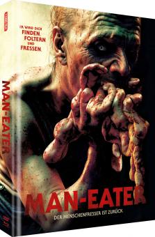 Man-Eater - Der Menschenfresser ist zurück (Limited Mediabook, Blu-ray+DVD, Cover C) (2022) [FSK 18] [Blu-ray] 