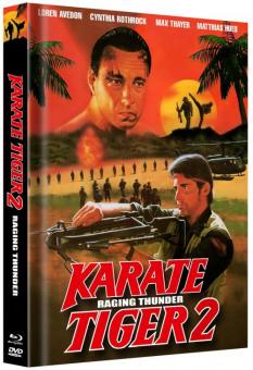 Karate Tiger 2 (Uncut, Limited Mediabook, Blu-ray+DVD, Cover A) (1988) [FSK 18] [Blu-ray] 
