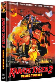 Karate Tiger 2 (Uncut, Limited Mediabook, Blu-ray+DVD, Cover C) (1988) [FSK 18] [Blu-ray] 