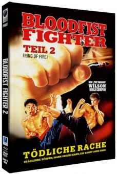 Ring of Fire (Bloodfist Fighter 2 - Tödliche Rache, Uncut) (Limited Mediabook, Blu-ray+DVD, Cover B) (1991) [FSK 18] [Blu-ray] 