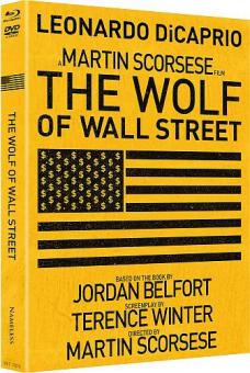 The Wolf of Wall Street (Limited Mediabook, Blu-ray+DVD, Cover A) (2013) [Blu-ray] 