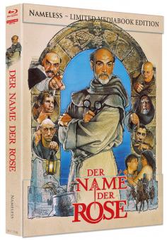 Der Name der Rose (Limited Mediabook, 4K Ultra HD+Blu-ray, Cover A) (1986) [4K Ultra HD] 