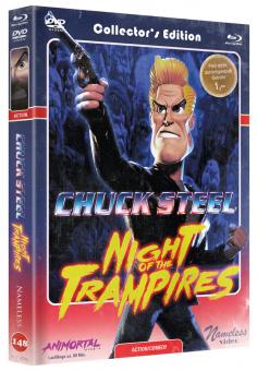 Chuck Steel: Night of the Trampires (Limited Mediabook, Blu-ray+DVD, Cover C) (2018) [Blu-ray] 