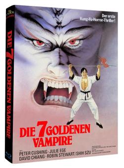 Die 7 goldenen Vampire (Limited Mediabook, Cover C) (1974) [Blu-ray] 
