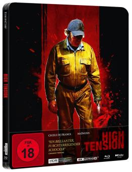 High Tension (Uncut Limited Steelbook, 4K Ultra HD+2 Blu-ray's) (2003) [FSK 18] [4K Ultra HD] 