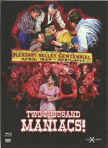 2000 Maniacs - Das Original! (Limited Mediabook, Blu-ray+DVD) (1964) [FSK 18] [Blu-ray] 