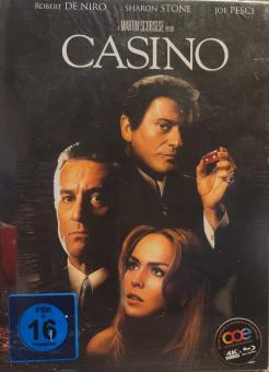 Casino (Limited Mediabook, 4K Ultra HD+Blu-ray, Cover A) (1995) [4K Ultra HD] 