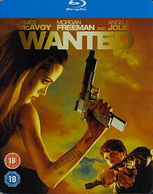 Wanted (Steelbook) (2008) [FSK 18] [UK Import mit dt. Ton] [Blu-ray] 