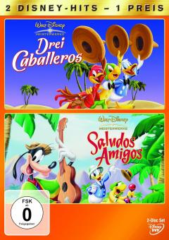 Drei Caballeros / Saludos Amigos (2 DVDs) [Gebraucht - Zustand (Sehr Gut)] 