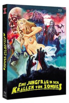 Eine Jungfrau in den Krallen von Zombies (Limited Mediabook, Blu-ray+DVD, Cover C) (1980) [FSK 18] [Blu-ray] [Gebraucht - Zustand (Sehr Gut)] 