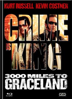 Crime Is King - 3000 Meilen bis Graceland (Limited Mediabook, Blu-ray+DVD, Cover B) (2001) [Blu-ray] 