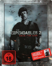 The Expendables 2 - Back for War (Limited Special Uncut Edition) (Steelbook) (2012) [FSK 18] [Blu-ray] [Gebraucht - Zustand (Sehr Gut)] 