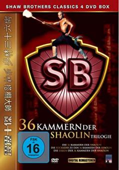 36 Kammern der Shaolin Trilogie (4 DVDs Box) [Gebraucht - Zustand (Sehr Gut)] 