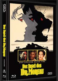Die Insel des Dr. Moreau (Limited Mediabook, Blu-ray+DVD, Cover B) (1977) [Blu-ray] 