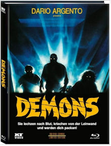 Dämonen 2 - Dance of the Demons 1 (Limited Mediabook, Blu-ray+DVD, Cover A) (1985) [FSK 18] [Blu-ray] 