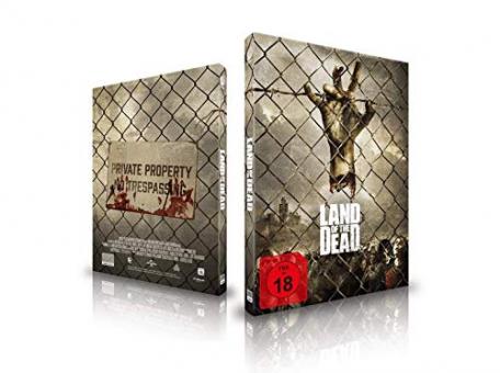Land of the Dead (Limited Mediabook, 2 Discs, Cover B) (2005) [FSK 18] [Blu-ray] 