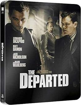 Departed - Unter Feinden (Limited Steelbook) (2006) [UK Import mit dt. Ton] [Blu-ray] 
