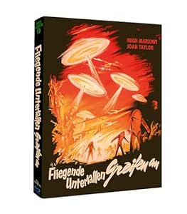 Fliegende Untertassen greifen an (Limited Mediabook, Cover B, 2 Discs) (1956) [Blu-ray] 