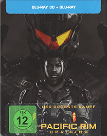 Pacific Rim - Uprising (Limited Steelbook, 3D Blu-ray+Blu-ray) (2018) [Blu-ray] 