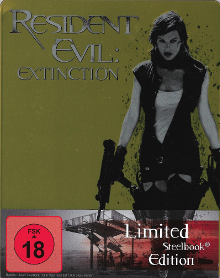 Resident Evil: Extinction (Limited Steelbook) (2007) [FSK 18] [Blu-ray] [Gebraucht - Zustand (Sehr Gut)] 