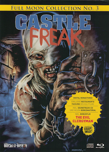 Castle Freak (Limited Mediabook, Blu-ray+CD, Cover A) (1995) [FSK 18] [Blu-ray] [Gebraucht - Zustand (Sehr Gut)] 