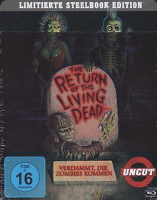 Return of the Living Dead (2 Discs Steelbook, Remastered) (1985) [Blu-ray] 