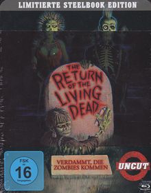 Return of the Living Dead (2 Discs Steelbook, Remastered) (1985) [Blu-ray] 