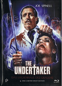 Das Leichenhaus des Grauens (The Undertaker) (4 Disc Limited Große Hartbox, Cover A) (1988) [FSK 18] [Blu-ray] 