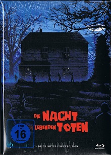 Night of the Living Dead (Limited Wattiertes Mediabook, Cover E) (1968) [Blu-ray] 
