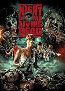 Night of the Living Dead (Limited Mediabook, Blu-ray+DVD, Cover B) (1990) [FSK 18] [Blu-ray] 