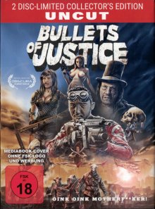 Bullets of Justice (Limited Mediabook, 2 Discs) (2019) [FSK 18] [Blu-ray] 