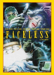 Faceless (Limited Wattiertes Mediabook, Blu-ray+DVD, Cover B) (1988) [FSK 18] [Blu-ray] 