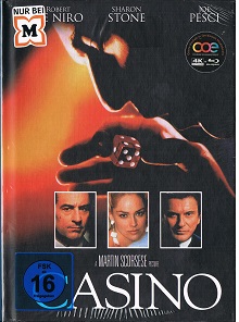Casino (Limited Mediabook, 4K Ultra HD+Blu-ray, Cover D) (1995) [4K Ultra HD] 