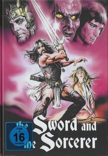 The Sword and the Sorcerer (Limited Mediabook, Blu-ray+DVD, Cover A) (1982) [Blu-ray] 