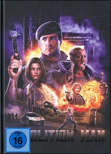 Demolition Man (Limited Mediabook, Blu-ray+DVD, Cover A) (1993) [Blu-ray] 