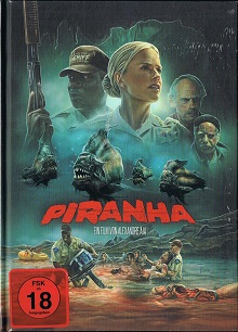 Piranha (Limited Mediabook, Blu-ray+DVD, Cover A) (2010) [FSK 18] [Blu-ray] 