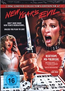 New Year‘s Evil (Limited Mediabook, Blu-ray+DVD, Cover C) (1980) [Blu-ray] 