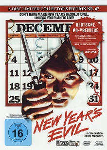 New Year‘s Evil (Limited Mediabook, Blu-ray+DVD, Cover A) (1980) [Blu-ray] 