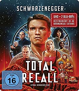 Total Recall - Totale Erinnerung (Limited Steelbook, 4K Ultra HD+2 Blu-ray's) (1990) [4K Ultra HD] 