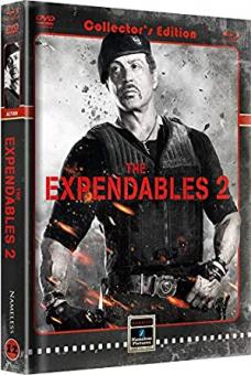 The Expendables 2 - Back for War (Limited Mediabook, Blu-ray+DVD, Cover B) (2012) [FSK 18] [Blu-ray] 