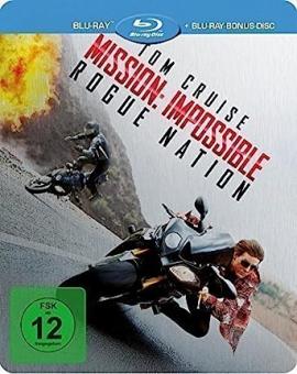 Mission Impossible: Rogue Nation (Limited Steelbook, 2 Discs) (2015) [Blu-ray] 