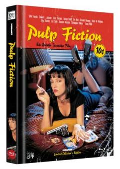 Pulp Fiction (Limited Mediabook, Cover C) (1994) [Blu-ray] 