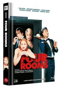 Four Rooms (Limited Mediabook, Blu-ray+DVD, Cover B) (1995) [Blu-ray] 