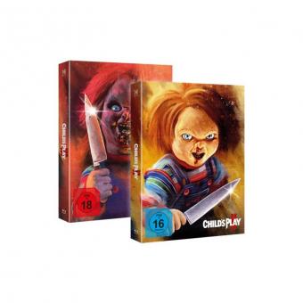 Chucky (Piece of Art Box / Teil 2+3 Combo) [FSK 18] [Blu-ray] 